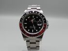 Polished ROLEX GMT Master II  Steel Automatic Mens Watch 16710