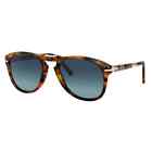 Persol Steve Mcqueen 714SM 108/S3 Caffe Blue Gradient Polarized Sunglasses Fold
