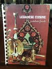 Lebanese Cuisine by Madelain Farah Cookbook - 1991 Ed *Good-see photos*