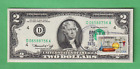 1976D Two $2 Dollar Bill Marion Ohio Chemistry Stamped 1976 D Note