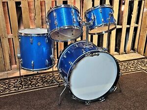 vintage Ludwig Classic Hollywood in Sparkle Blue Pearl late 60's-early 70's