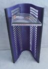 MediaWorx Plastic Purple Freestanding Compact Disc 24 CD Tower Storage Rack