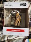 NEW Hallmark 2021 Star Wars Chewbacca with Bowcaster Christmas Ornament NIB