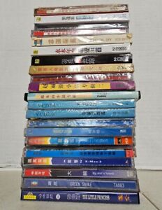 Wholesale Lot 15+ Dvd VCD Movies Chinese Mandarin Foreign World Cinema