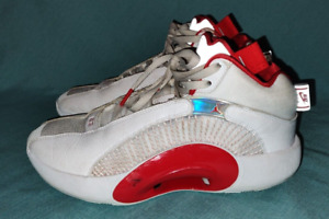 USED Nike Air Jordan 35 PF 'Fire Red Alternate' CQ4228-100 Basketball Shoes 9