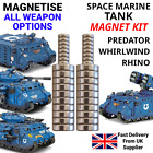 Space Marine Predator Rhino Whirlwind Magnet Kit Magnetise Magnetize Magnetizing