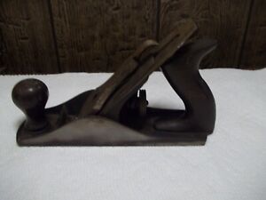New ListingVintage STANLEY BAILEY No.4 WOODWORKING WOOD PLANE ~Hand Tool~Estate Find