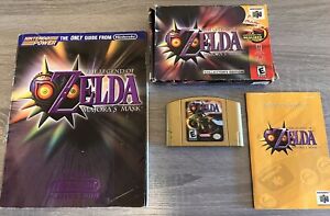 The Legend of Zelda Majora’s Mask Collectors Edition N64 Nintendo Video Game CIB