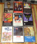Lot Of 9 Cassettes New Wave/Hard Rock/80s Pop/Nina Hagen/Squeeze/Jethro Tull