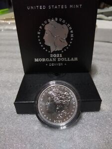 2021-D Morgan Silver Dollar in OGP *NO RESERVE AUCTION* FREE SHIP!!* Set 2 of 3