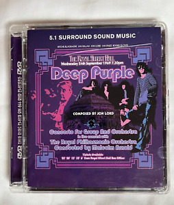 Deep Purple Concerto For Group &Orchestra Audiophile DVD Audio 5.1 Surround