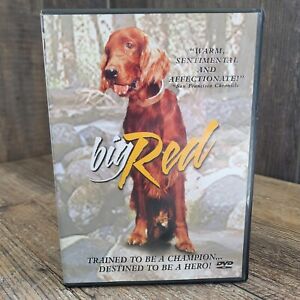 Big Red DVD w/ Chapter Insert Region 1 Widescreen Full Screen Flipper Disc