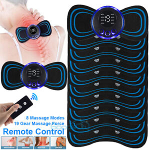 Pulse Tens Unit EMS Massager Back Full Body Muscle Stimulator Pain Relief Device