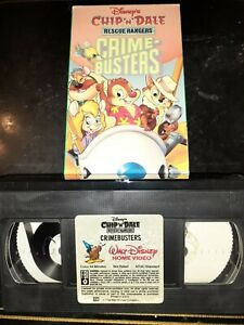 Walt Disney Chip N Dale Rescue Rangers - Crimebusters (VHS, 1991)