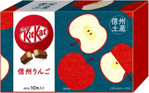 Japanese Kit-Kat Shinshu Apple KitKat Chocolate 10 bars
