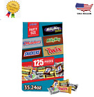Snickers, Twix, Milky Way, 3 Musketeers Assorted Milk Chocolate Candy Bars 125 C