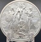2020 Silver Shield Zodiac Virtues 1 oz Silver Rounds Mini Mintage IN A CAPSULE