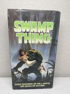 New ListingSwamp Thing - VHS Adrienne Barbeau Horror - 1994 New Line Home Video - Tested