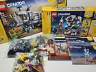Lego Creator Space Lot 31107 Space Rover & 31115 Mining Mech Complete 3in1 Sets