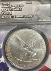 2021 ANACS MS70 AMERICAN SILVER EAGLE TYPE 2 FIRST STRIKE