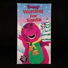 Barney Waiting For Santa Sing Along VHS - Vintage 1992