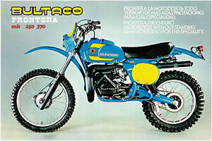 BULTACO Brochure Frontera MK11 370 & 250 1978 & 1979 214 215 Sales Catalog REPRO