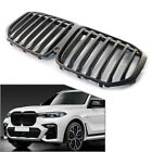 1 Pair Black Car Front Kidney Grille Fit for BMW X7 G07 2019-2022 2021 2020