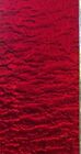 Textured Red Stained Glass Pieces For Hobbies/Mosaics/Arts/Crafts