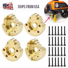 4x Wheel Brass Heavy weight Parts Portal Cover For Redcat GEN8 RC Model Car