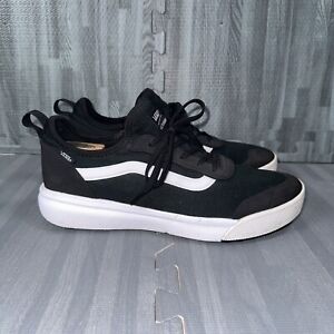 VANS UltraRange EXO Shoes Mens 10.5 Black White UltraCush All Terrain Sneakers