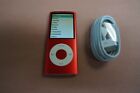 Apple iPod NANO 5TH Gen Red A1285 (8GB) FREE BUNDLE & SHIPPING