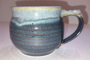 Handmade Pottery Mug Artist Signed 3