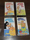 VHS Lot Of 4 Arthur Video Tapes - Retro Children’s TV Show - Educational ~ Kids