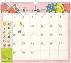 Midori 31288006 2024 Calendar Wall Hanging Large Flower Print From Japan