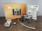 Canon PowerShot A720IS 8MP Digital Camera Silver - Box, 2 GB SD & Manual Tested