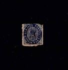 Portuguese INDIA PRUSSIAN BLUE! RARE 1883 USED 4,5 /40 Reis surcharged Mf#123 X