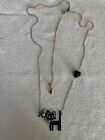 Betsey Johnson Vintage Cat Necklace