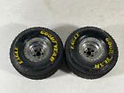 Custom Sand Tires Discontinued Traxxas Funny Car Rear Tires USED Free Shipping.