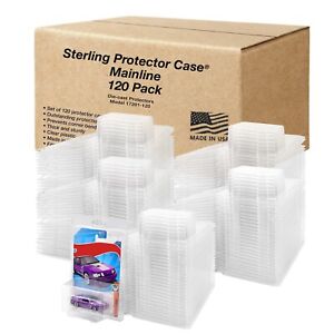 Sterling Protector Case Mainline 120 Pack for Hot Wheels & Matchbox Basic