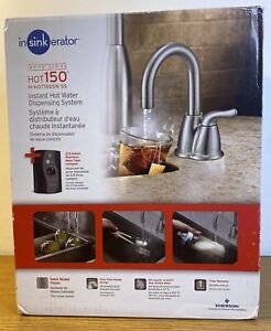 InSinkErator H-HOT150SN-SS Hot Water Dispenser-Satin Nickel Faucet & Tank