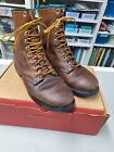 Red Wing Boots Men’s 8.5D  Supersole Steel Toe USA Made Vintage Work