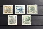 Korea 1962-63-65 SC#372-374A 5 Stamps. 4 MNH, 1 VLH