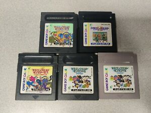 Dragon Warrior Dragon Quest Lot Of 5 Games For Gameboy Color GBC!