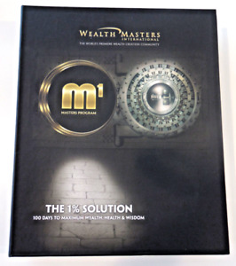 New ListingWealth Masters Program 15 DVD/CD Set - 100 Days to Maximum Wealth Health Wisdom