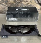 Oakley FIVES SQUARED Polished Black Grey Lenses Wrapped Sunglasses OO9238-04 NEW