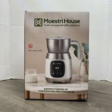 Maestri House 21 Oz Detachable Smart Touch Digital Milk Frother & Steamer Smart