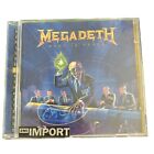 Rust in Peace by Megadeth CD EMI Import Edition Bonus Tracks Thrash Metal Band