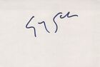 Soupy Sales signed 4x6 index card in-person