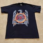Slayer Gold Eagle Band Shirt Size Medium Made In USA Thrash Metal