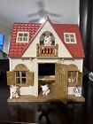 Calico Critters Red Roof Cozy Cottage Play House Furniture With Critters